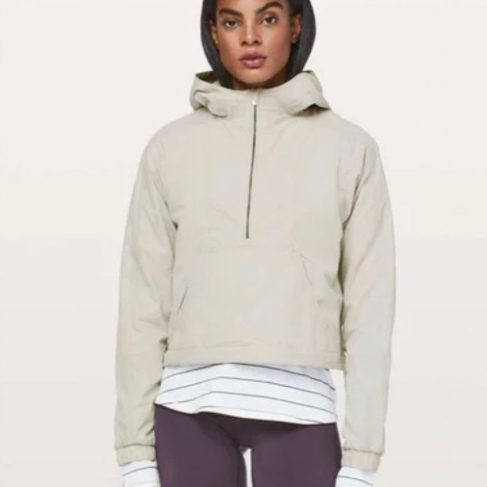 Lululemon Hit Reset 1/2 Zip Jacket, Size 6